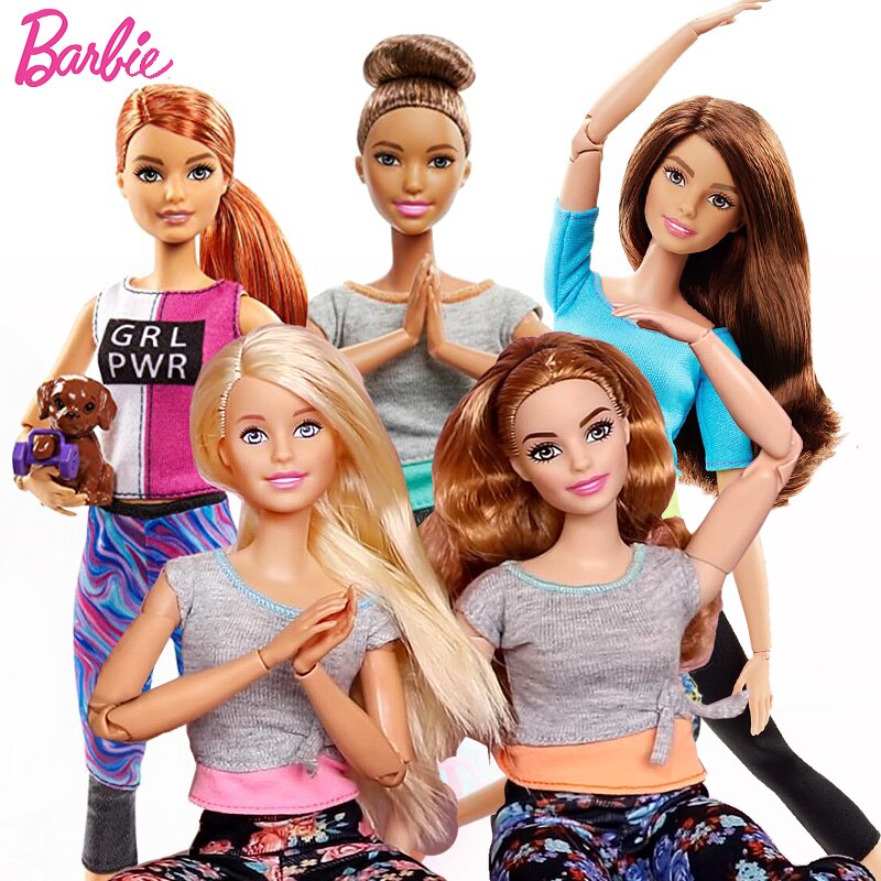 Original Barbie Joined Move Dolls on Body 1/4  B..